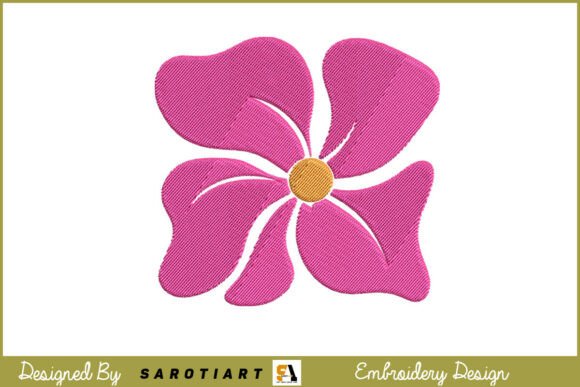 Abstract Modern Boho Flower Embroidery Design Review