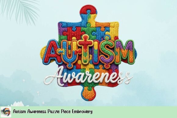 Autism Awareness Puzzle Piece Embroidery: A Seasonal Stitch Review