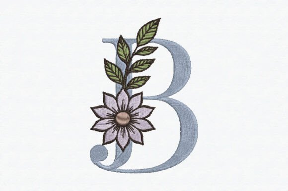 B Floral Alphabet Embroidery Design: A Stitch-Tested Review