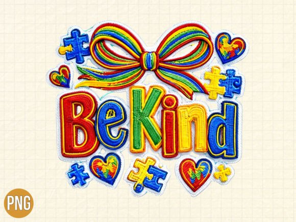 Be Kind Rainbow Bow Embroidery Shirt PNG Review
