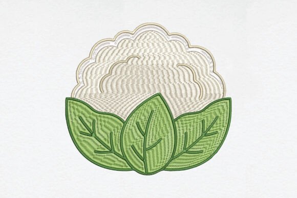 Cauliflower Embroidery: A Seasonal Design Review