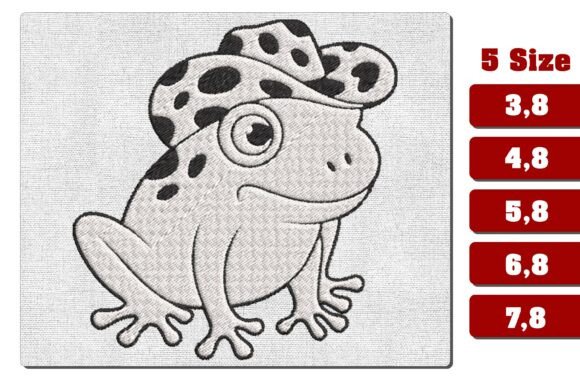 Cowboy Frog Retro Machine Embroidery: A Designer Review