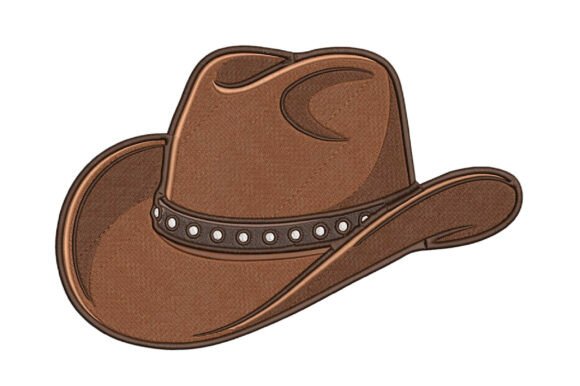 Cowboy Hat Embroidery Design: A Western Gift Classic