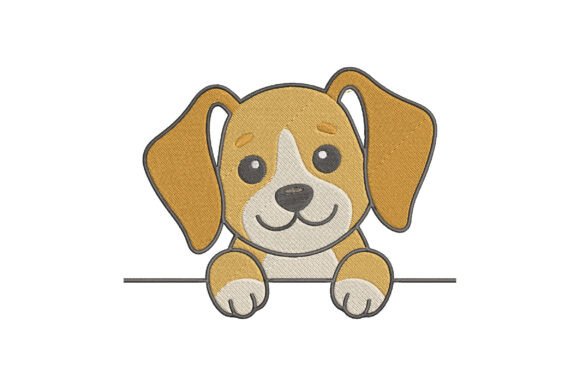 Cute Puppy Peeking Embroidery Design: A Designer’s Review