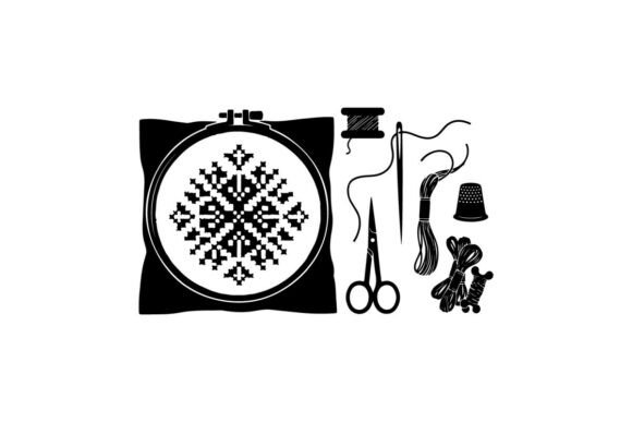 Embroidery Hoop with Snowflake Pattern V: Designer Review