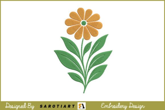 Golden Sun-Blossom Stem Embroidery Review for Holidays