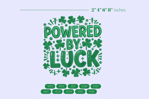 Powered by Luck Embroidery Design Review for Craft Fairs