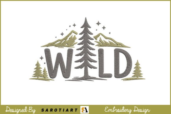 Wild Camping Themed Embroidery Design Review